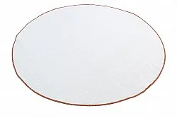 Kruhový koberec - Monsanto (oranžový)