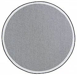 Kruhový koberec - Sortelha (čierny)