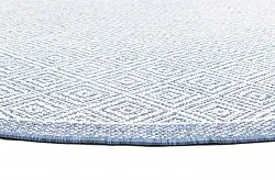 Kruhový koberec - Monsaraz (modrý)