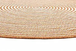 Kruhový koberec - Ferragudo (oranžový)