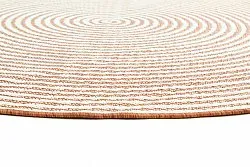 Kruhový koberec - Ferragudo (oranžový)