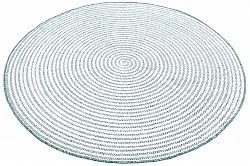 Kruhový koberec - Ferragudo (zelený)