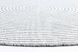 Kruhový koberec - Ferragudo (šedý)