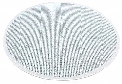 Kruhový koberec - Tromsø (zelený)