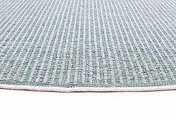 Kruhový koberec - Tromsø (zelený)