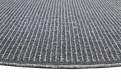 Kruhový koberec - Tromsø (antracitový)