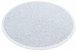 Kruhový koberec - Tromsø (modrý)