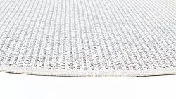 Kruhový koberec - Tromsø (biely)