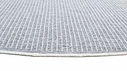 Kruhový koberec - Tromsø (biely)