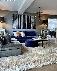 Koberce s dlhým vlasom - Janjira (offwhite)