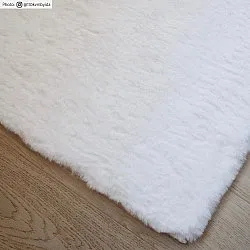 Koberce s dlhým vlasom - Cloud Super Soft (biela)