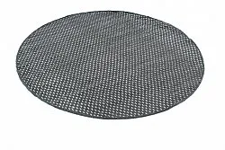 Kruhový koberec - Clovelly (tmavo šedý)