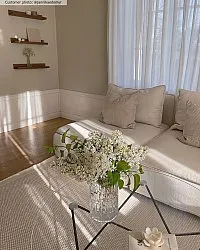 Vlnený koberec - Coastal (krémový)