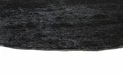 Kruhové koberce - Cosy (čierna)