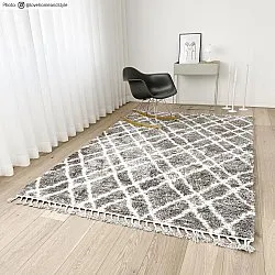 Koberce s dlhým vlasom - Cotopaxi (šedá)