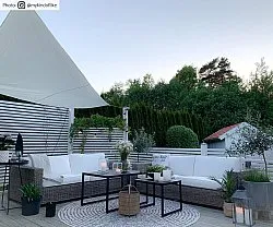 Kruhový koberec - Brussels Swirl (šedý)