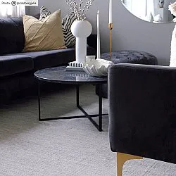 Vlnený koberec - Wellington (biely)