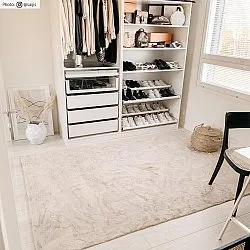 Koberce s dlhým vlasom - Aranga Super Soft Fur (béžová)