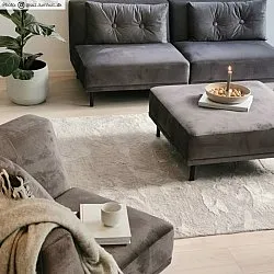 Koberce s dlhým vlasom - Aranga Super Soft Fur (šedá)