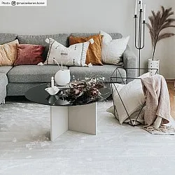 Koberec Wilton - Art Silk (svetlo šedá/bežová)