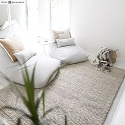 Vlnený koberec - Avafors Wool Bubble (béžový)