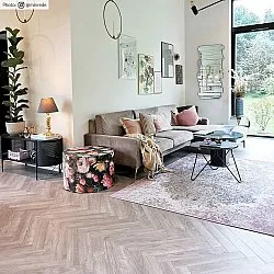 Koberec Wilton - Badem (ružový/multicolor)