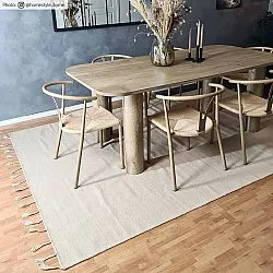 Vlnený koberec - Malana (béžová)