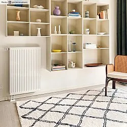 Husté koberce - Morocco (čierna/biela)