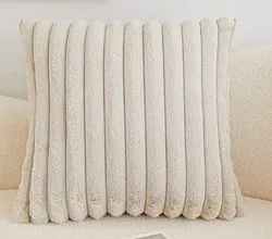 Puzdro na vankúš - Soft stripes (offwhite)