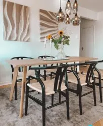 Matbord - Nordisk - 180 x 70 cm (ek)