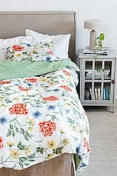 Súprava obliečky na periny - Dahlia (červená)