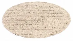 Kruhový koberec - Delta (offwhite)