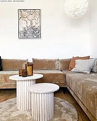 Koberce okrúhle - Aranga Super Soft Fur (béžová)