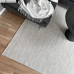 Vlnený koberec - Dhurry (prírodný)