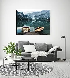 Kruhový koberec - Draham (šedý)