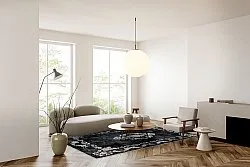 Koberec Wilton - Taknis (čierna)