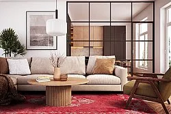 Koberec Wilton - Taknis (čerešňový)