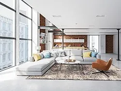 Koberec Wilton - Bouhjar (šedý/multicolor)