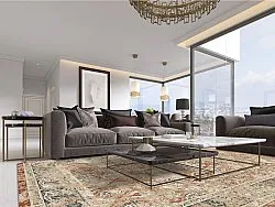 Koberec Wilton - Douz (červená/multicolor)