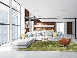 Koberec Wilton - Denizli (zelený)