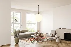 Koberec Wilton - Fern (béžová/multi)