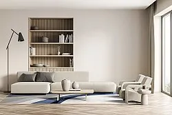 Koberec Wilton - Minerva (modrá/multi)