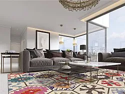 Koberec Wilton - Kulu (multicolor)