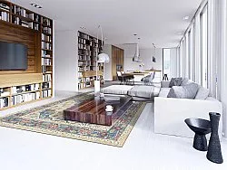 Koberec Wilton - Siliana (modrý)