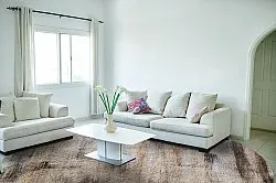 Kruhový koberec - Polia (šedý/hnedý)