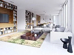 Koberec Wilton - Dimos (béžový/multicolor)