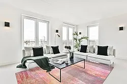 Koberec Wilton - Cicoria (ružová/fialová)