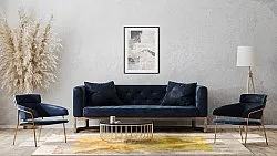 Wilton koberec - Budoni (šedá/bežová/žltá)