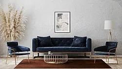 Koberec Wilton - Bovera (hnedá/červená)