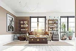 Koberec Wilton - Bornos (šedá/beige)